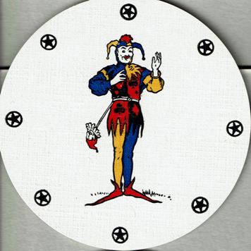 Runde Karte Joker