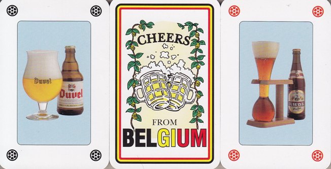Belgium Joker und Rücken