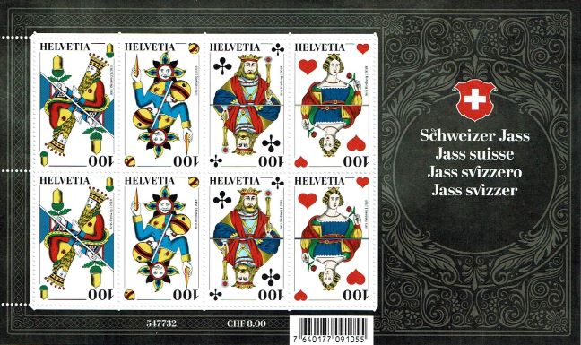 SchweizerJass Briefmarken