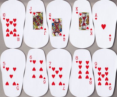 Pokerfeet Herz