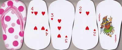Pokerfeet Herz